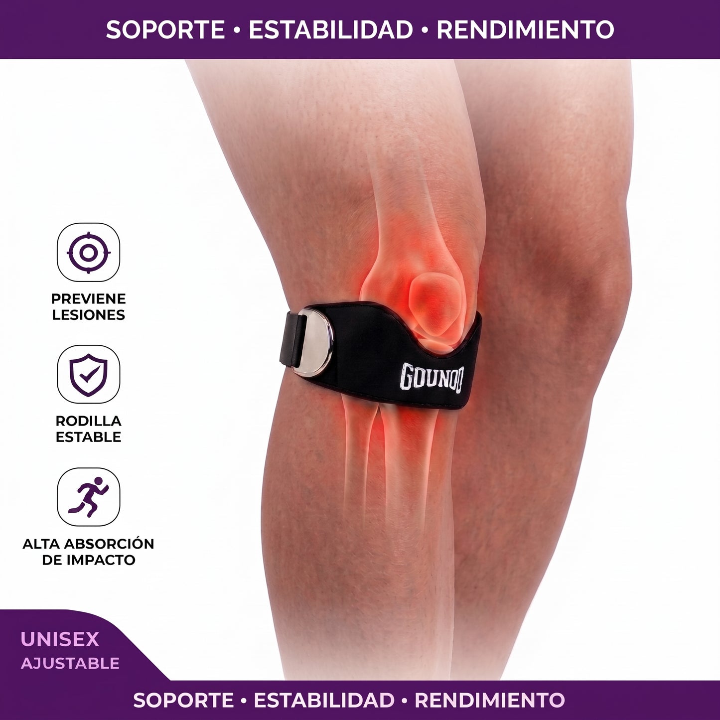 Kinetix™ Banda de absorción de Impactos